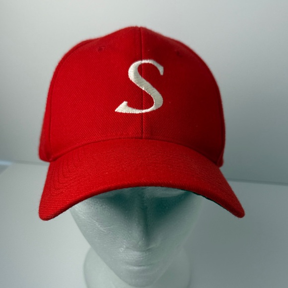 Other - Red Cap with White 'S' Embroidery